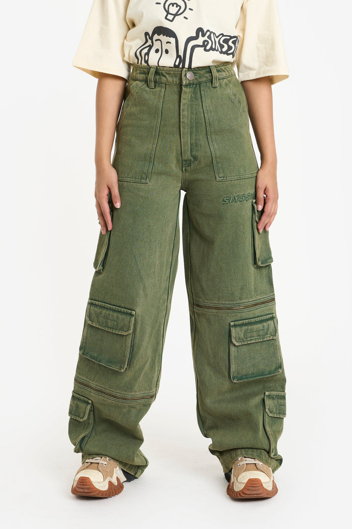 ALGAE DENIM CARGOS