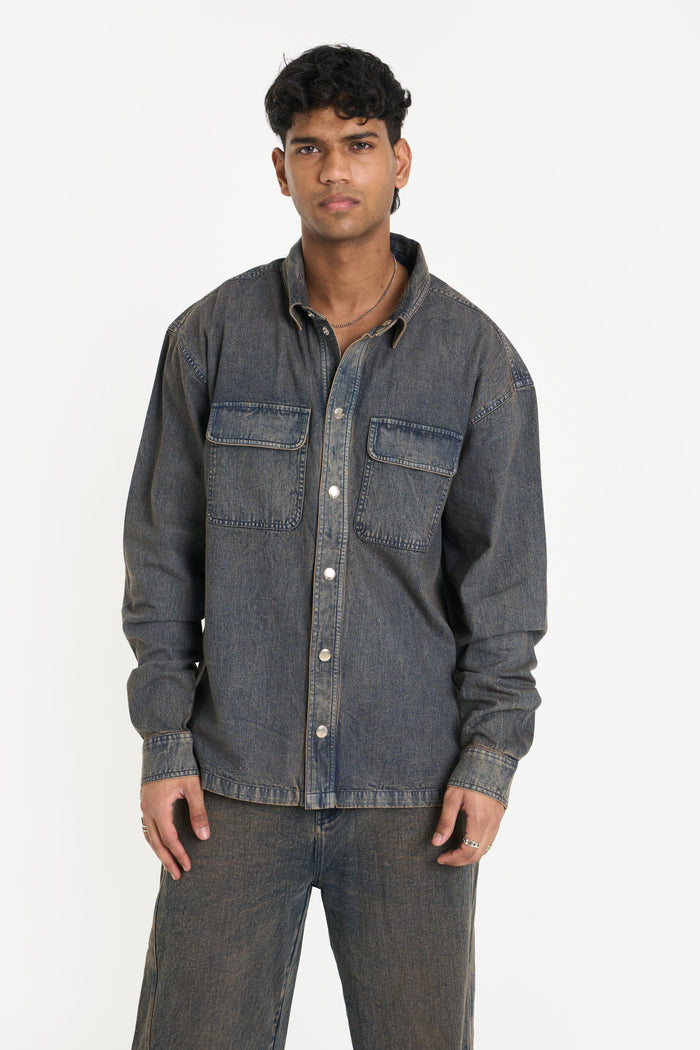 Hydrous Denim Shirt