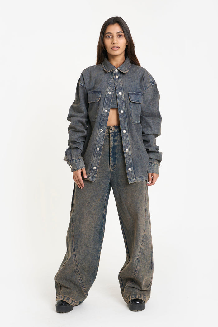 Hydrous Denim Shirt