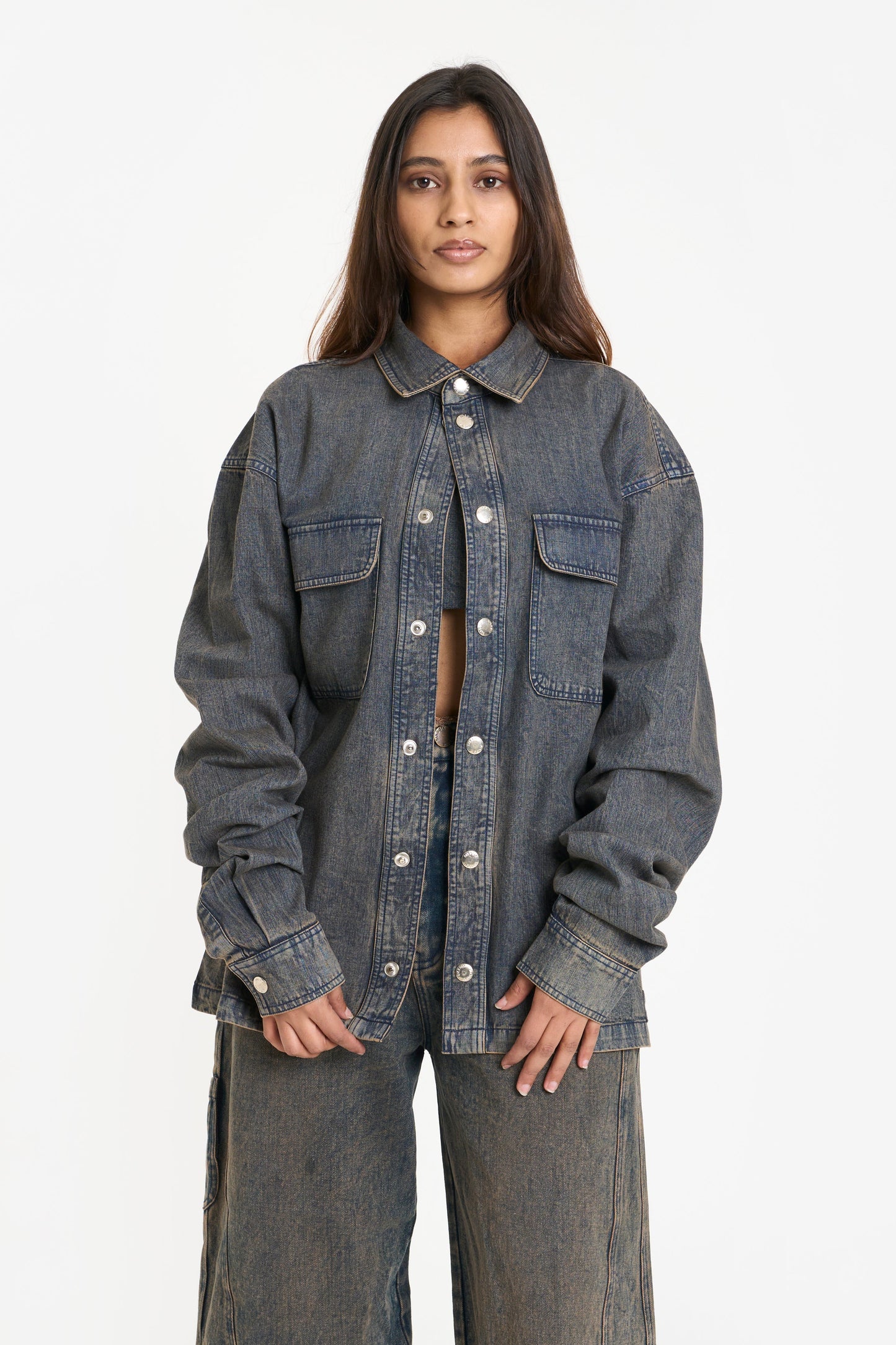 Hydrous Denim Shirt