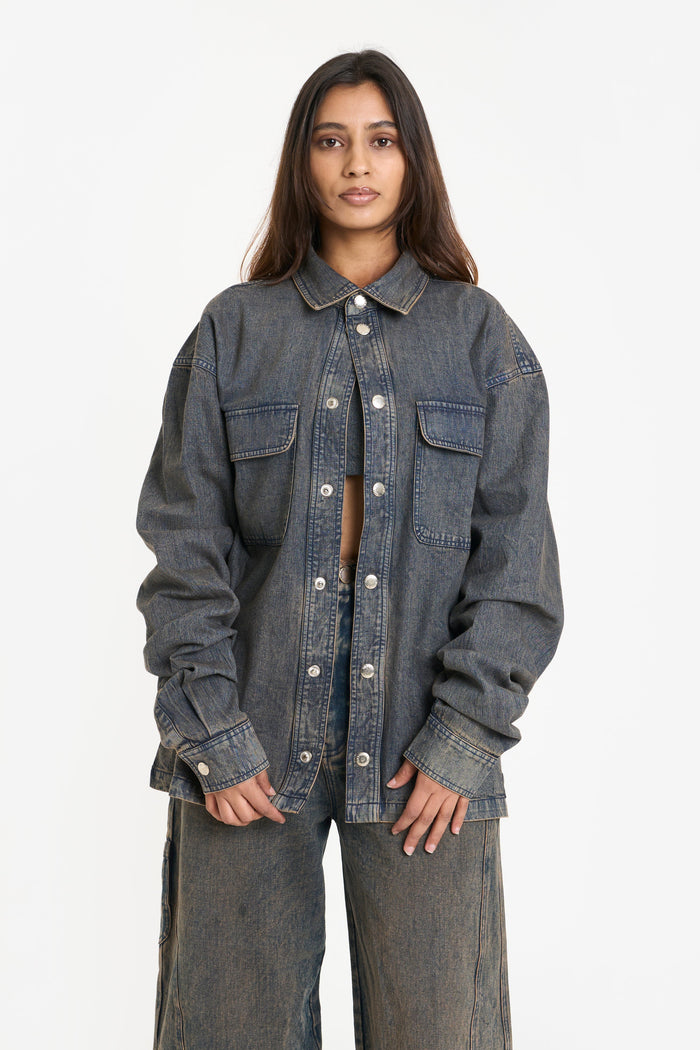 Hydrous Denim Shirt
